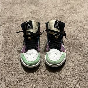 Jordan Multicolor High-Top Sneakers